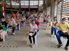 Caleños y personal de salud responden masivamente a la vacunación contra covid-19, en el coliseo María Isabel Urrutia
