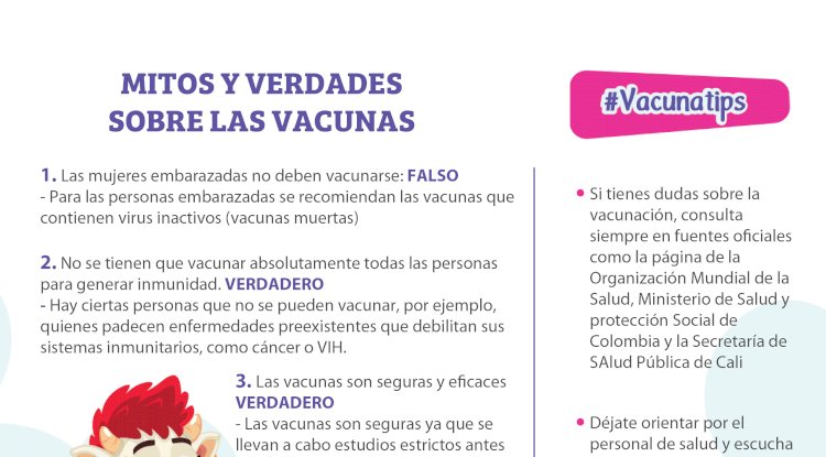 Mitos y verdades sobre la vacunación que necesitas conocer